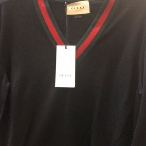 Gucci V Neck Sweater